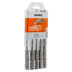 Conjunto de brocas para betão armado SDS + 2C - 5 peças
 - 4652-SET-5