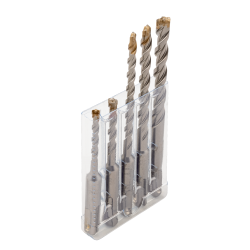 Conjunto de brocas para betão armado SDS + 2C - 5 peças
 - 4652-SET-5