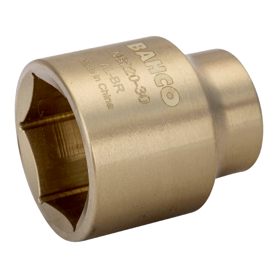 Chave de caixa 1/2" antichispa com perfil sextavado em bronze de 41 mm
 - NS220-41