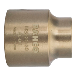 Chave de caixa 1/2" antichispa com perfil sextavado em bronze de 34 mm
 - NS220-34