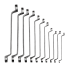 Conjuntos de chaves de bocas de estrela dupla em aço inoxidável métricas - 11 peças
 - SS011-11-3