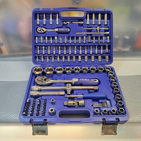 CONJUNTO PROMOCIONAL SOCKET SET 1/4 AND 1/2 115PCS-IR-3833-PROMOSET-3