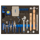 3/3 Foam Inserts with Hammers, Pliers and Spikes - 87 pcs