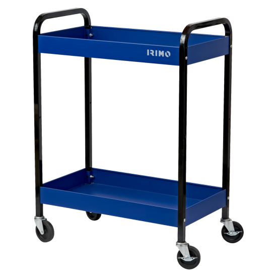 Trolley with 2 trays