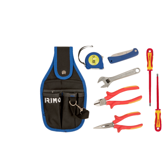 Textile bag with 7 insulated tools - Basic kit for general maintenance