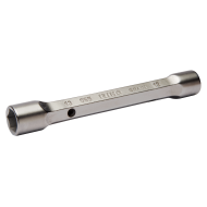 Double socket wrench 10-11 mm