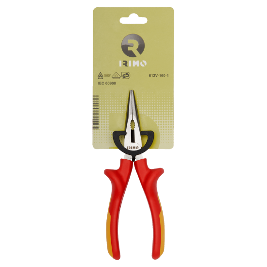 Insulated nose pliers 160 mm