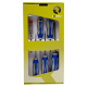 Conjunto de chaves de parafusos 6 Pcs, de fendas 3-4-5.5; Ph1-Ph2; Verificador de corrente 3X60