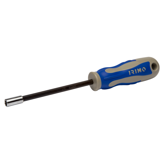 Screwdriver with magnetic bit holder for 1/4 bits