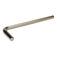 Nickel-plated hex keys 17 mm