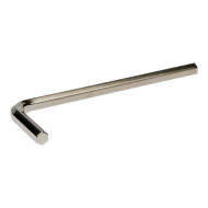 1/8 inch nickel-plated hex wrench