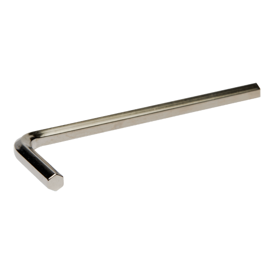 1/2 inch nickel plated hex wrench