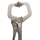 C-shaped locking pliers with swivel blocks 0-130 mm