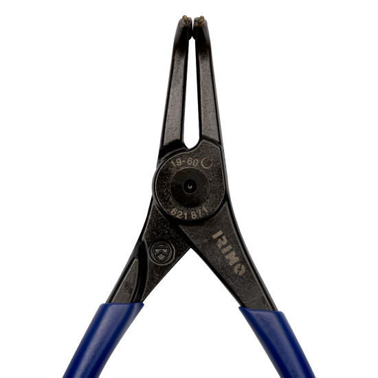 Curved outer retaining ring pliers 8-13 mm