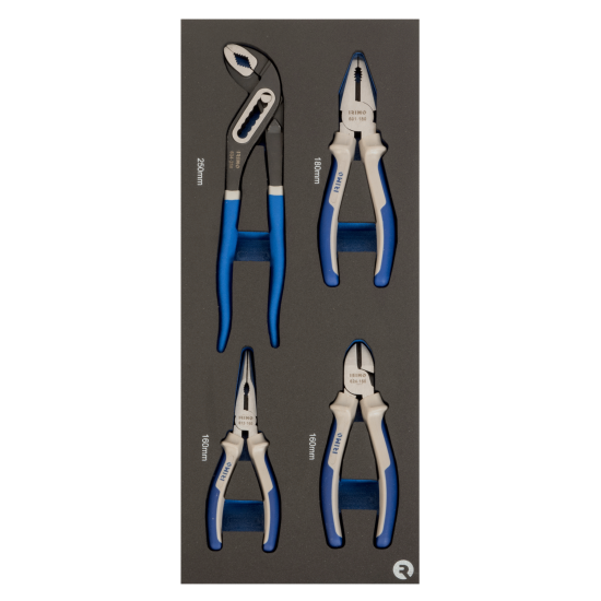 1/3 foam inserts with pliers - 4 pcs