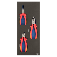 1/3 foam inserts with insulated pliers - 3 pcs