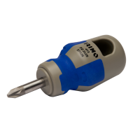 Pozidriv PZ 2X25 short screwdriver