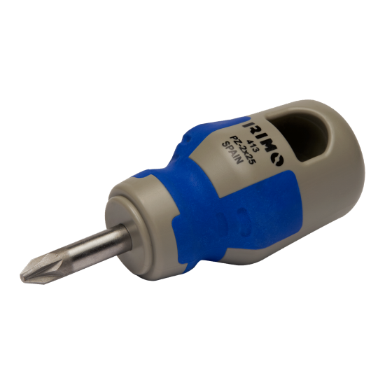 Pozidriv PZ 2X25 short screwdriver