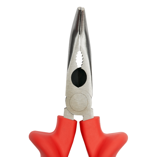 Insulated bent nose pliers 200 mm