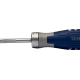 Screwdriver with ratchet bit holder with 12 bits