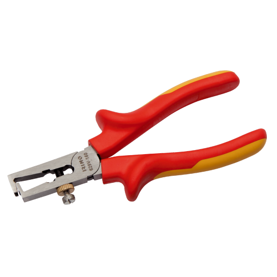 Insulated stripping pliers